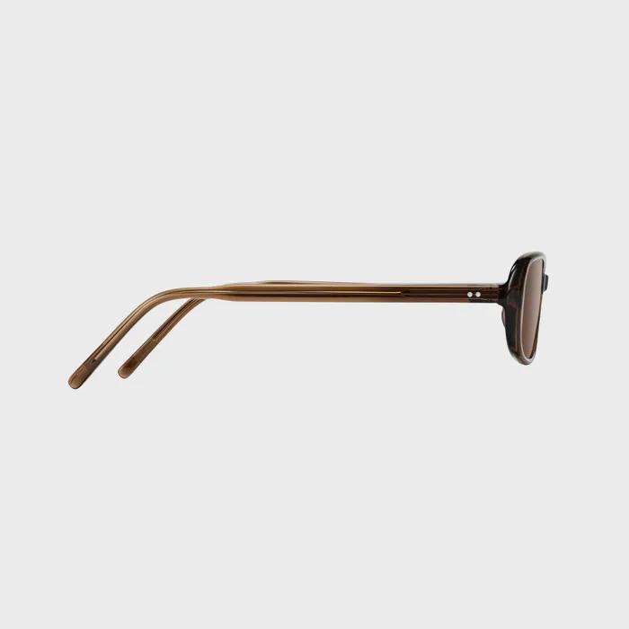 Hugh - Coffee Brown Square Sunglasses