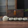 Xiaoci Xiaoqu Mihuang Ru Kiln Kung Fu Tea Set