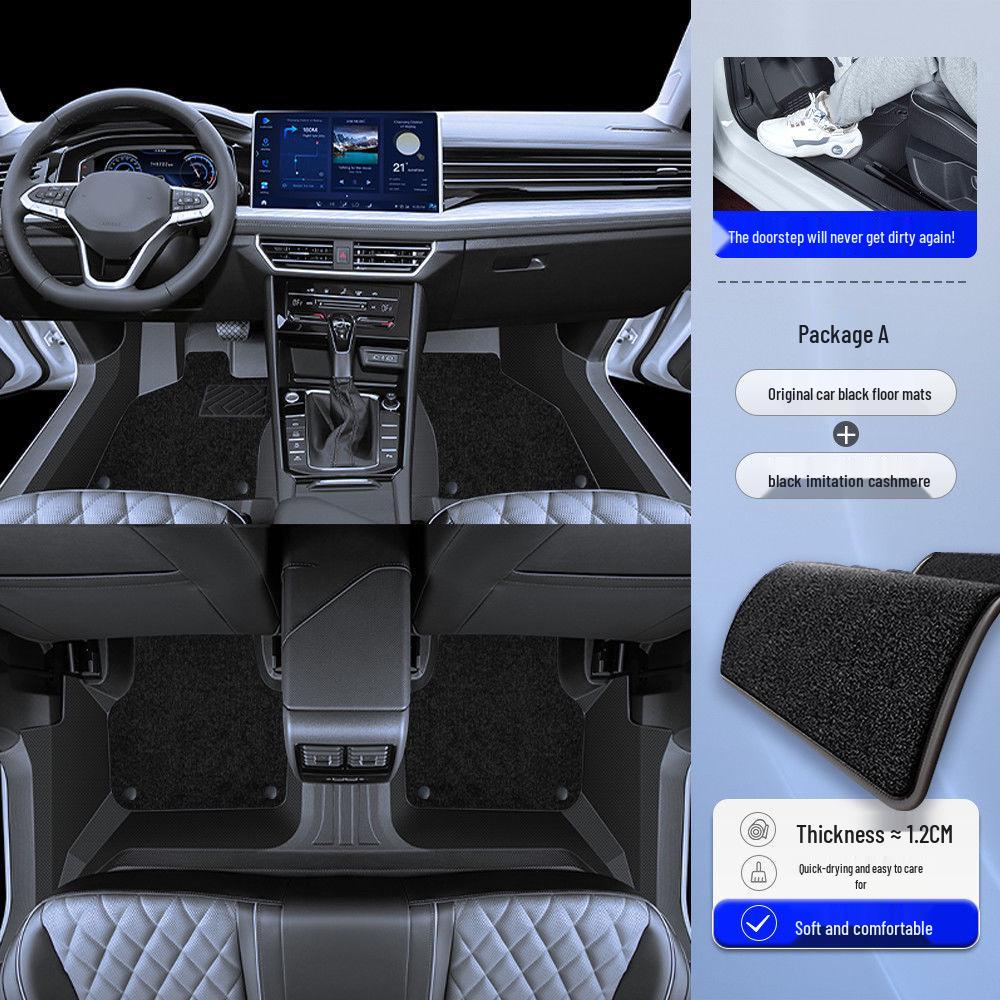 Carpet-Style TPE Floor Mats for Buick Regal 17 - Custom Fit Interior Body Kit Accessories