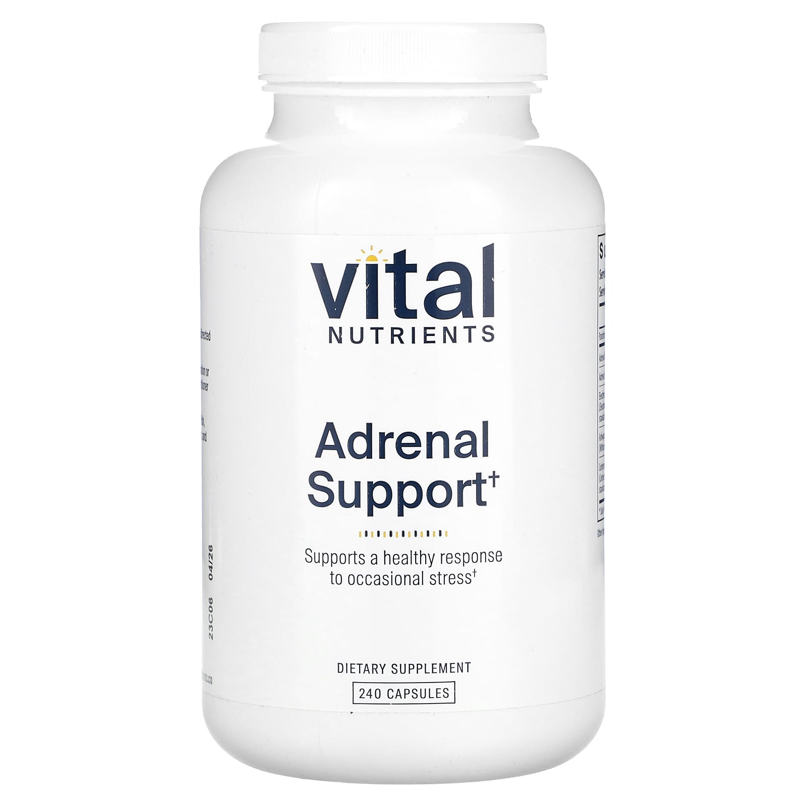 

Adrenal Support, 240 Capsules