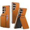 Samsung S26ultra Mobile Phone Case Split Magnetic Card Bag Bracket Magnetic Adsorption MagSafe Leather Case