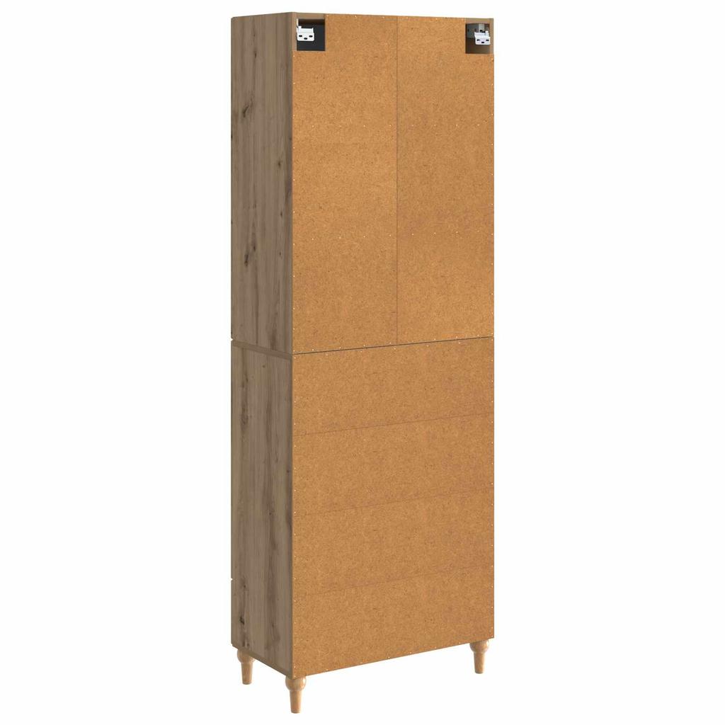 Cabinet Set 2 pcs 66 x 34.5 x 95 cm Particleboard