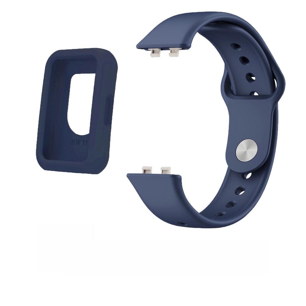Silikonowy pasek+Etui Dla Huawei band 11