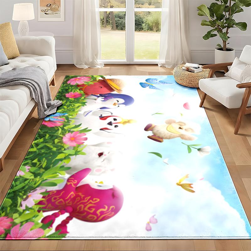 Badanamu Carpet Door Mat for Living Room or Bedroom Protective Mat Under Chair Office Decoration Christmas Gift Birthday Present