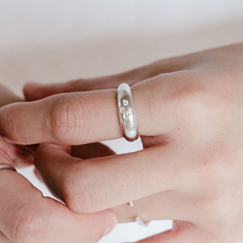 eveningbell [silver925] Sophia ring (silver)