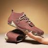 Spring Shoes for Men Women Leather Casual Shoes Pointed Toe Sport Shoes Street Lace-up Sneaker Big Size