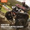 Elektrische Winde ATV UTV 4500 lb Synthetikseil Wasserdichte Fernbedienung