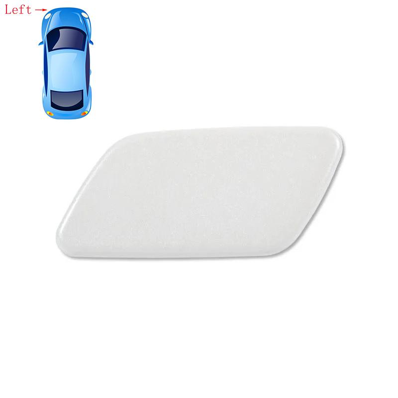 Auto Left or Right Front Bumper Headlight Washer Cover Cap for Subaru Forester 2019 2020 2021 Pearl white Left
