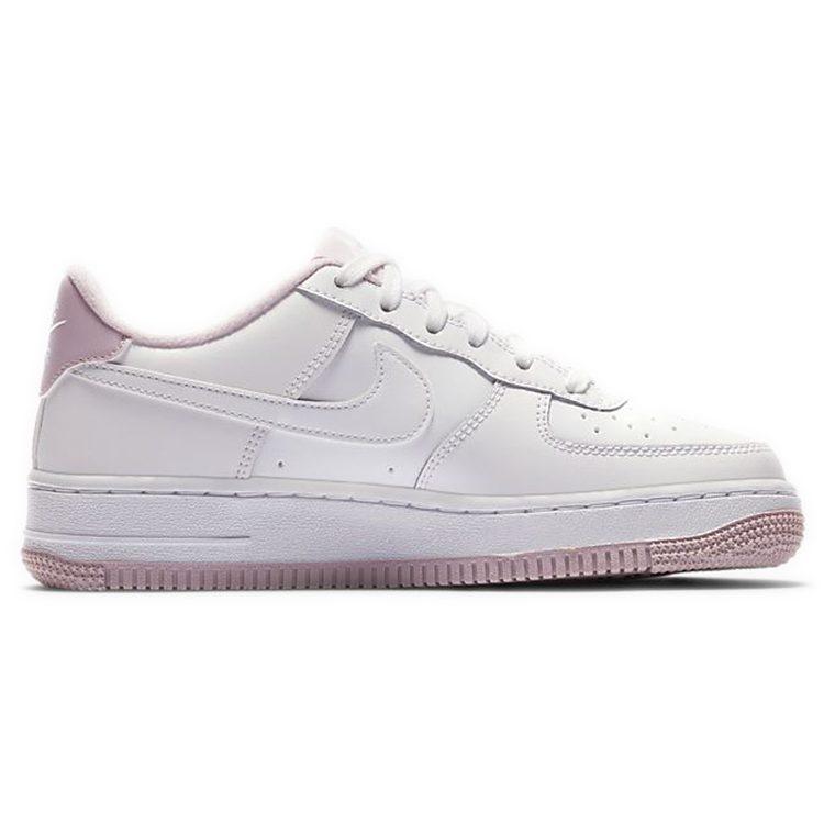Nike Air Force 1 Leather Low Top Skateboard Shoes Pink White Unisex CD6915-100