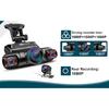 4 Channel 1080P Car DVR WiFi GPS 4 Lens 170 Degree with Rear Camera Dash Cam Dual 8 Infrared Light Night Vision Car Camera