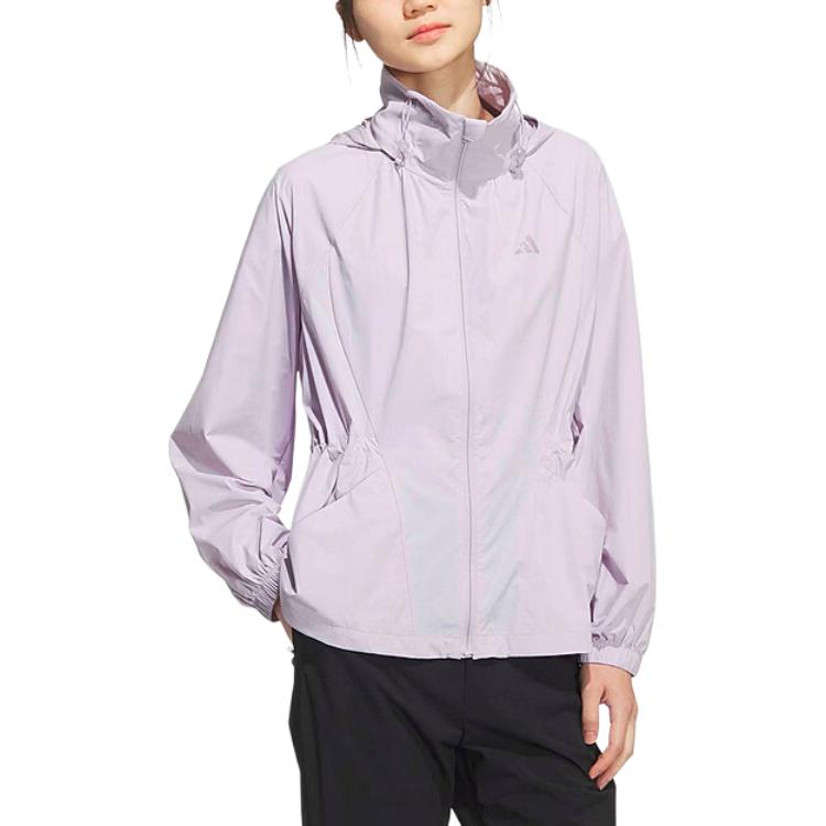 Adidas Casual Sports Woven Long Sleeve Jacket Women jackets KH2658