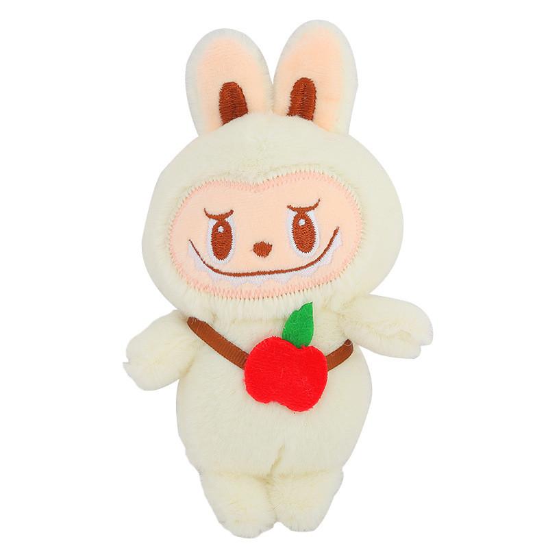 Creative Cartoon Labubu Plush Keychain Soft And Cuddly Colorful Accessory For Couples