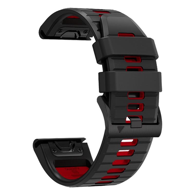 26mm 22mm Quickfit Silicone Watch Band for Garmin Fenix 8 7 7X Pro Solar Fenix 6 6X Pro Fenix 5 5X Plus Replacement Sport Strap