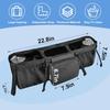 Double Stroller Organizer - Double Stroller Caddy Organizer Compatible with Bob Double Stroller Double Jogging Stroller Accessories with Cooler