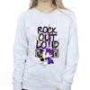 Disney Womens/Ladies Mickey Mouse Rock Out Loud Sweatshirt