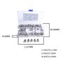 50x M6 Screws Cage Nuts