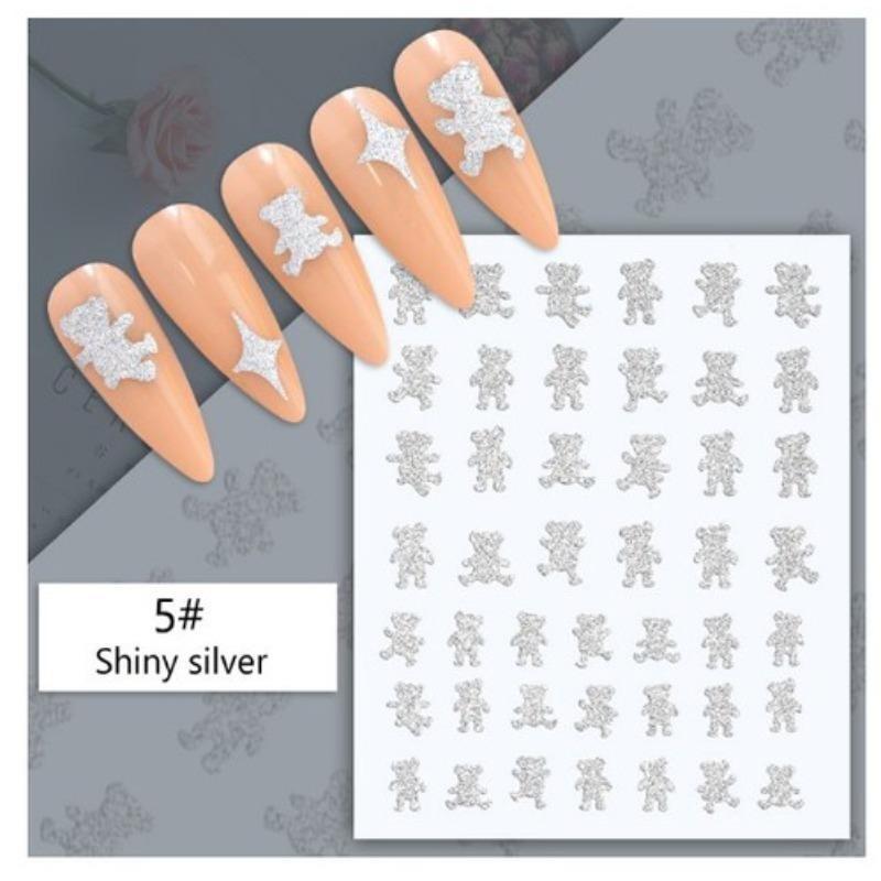 Graffiti Strips Nail Stickers for Women Nail Art Decorations Rose Gold Abstract Line Spring 3D Slider for Manicure Polish Tattoo