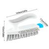 MultiSurface Cleaning Brush With V Shape and Narrow Bristles For Tile Grout Shower Corner Tight Space Efficient Scrubber