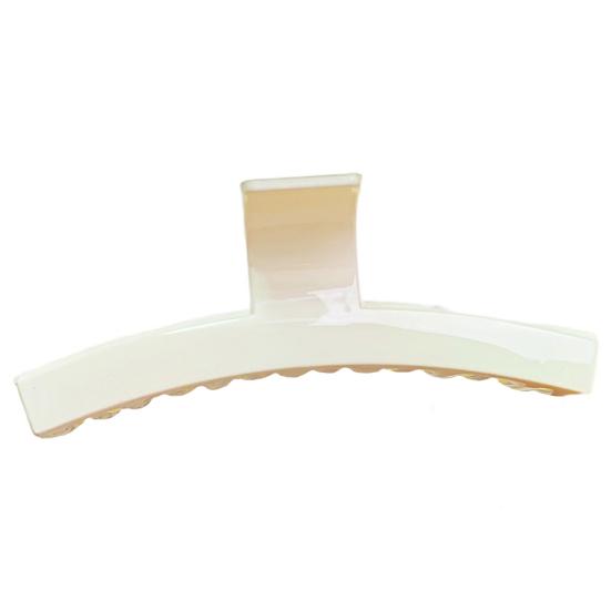 

Заколка для волос, стильная однотонная пластиковая заколка для волос, элегантная заколка для волос для девочек, аксессуары для волос, заколка для волос для девочек бежевый