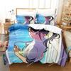 Anime Movie Suzume No Tojimari Bedding Set Boys Girls Twin Queen Size Duvet Cover Pillowcase Bed Kids Adult Home Textileextile