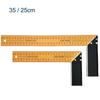 Steel L-Square Angle Ruler 90 Degree Ruler For Woodworking Carpenter Tool