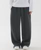 PIANER Relaxed Wide Long Sweatpants (Charcoal)