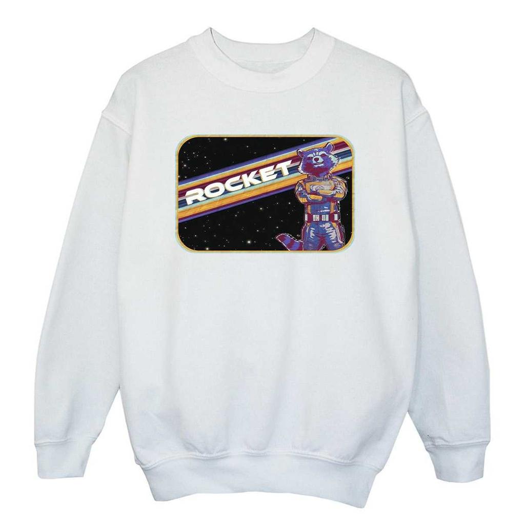Guardians Of The Galaxy Band 3 Mädchen Rocket Raccoon Sweatshirt