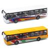 Alloy Mini Simulation Pull Back Car Bus Model Desktop Decor Kids Collectible Toy