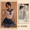 Sex Clothes College Student Jk Onesie Sexy Hot Chest Clothes Pure Desire Water Gloves Skirt Set