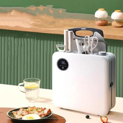 Messer Sterilisator 1 Stück Essstäbchen Schneidebrett Messer UV-Sterilisation Trocknungsmaschine Heimküche Aufbewahrungsregale