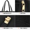 Dakuly Women's Tote Bag, Large Capacity, A4 Compatible, 2-Way, 15.6-inch Capacity, Self-Standing, Shoulder Strap, Perfect for Job Hunting, Commuting,