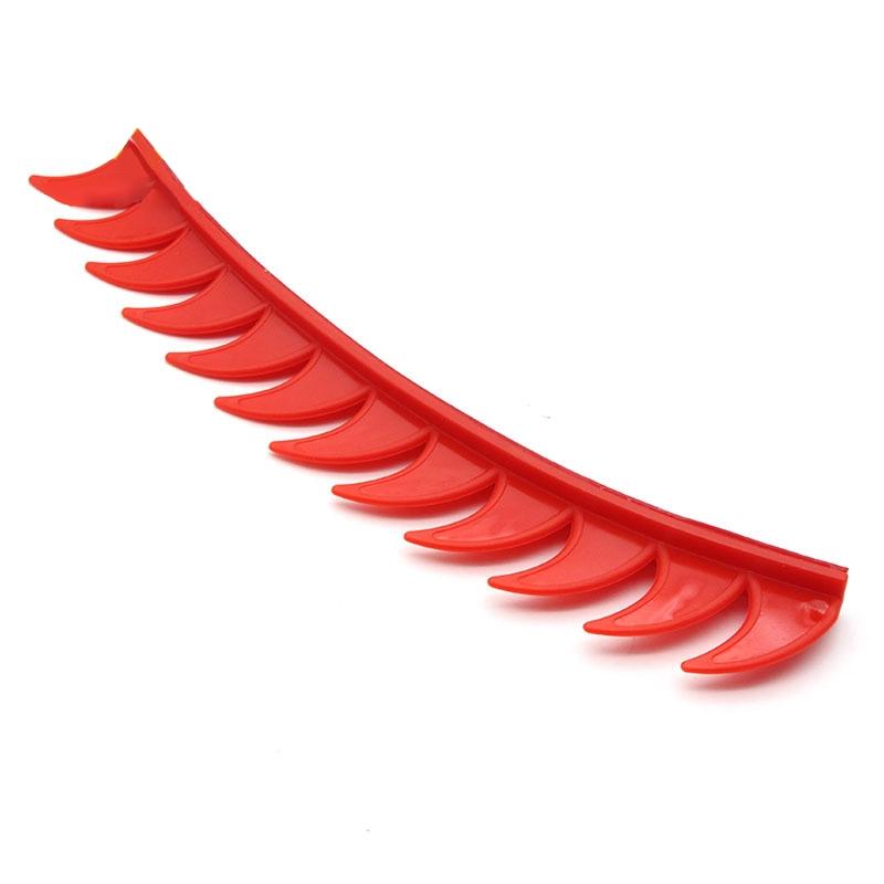 Gummi für Scootor Dirt Bike Motocross Bikes Helm Mohawks Spikes Motorrad Helme Mohawk-Aufkleber 6 Farbe reflektierend