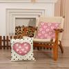 1pcs 45cm Romantic Valentine’s Day Pillow Covers Love Heart Print Throw Cushion Case for Sofa Couch Home Decor