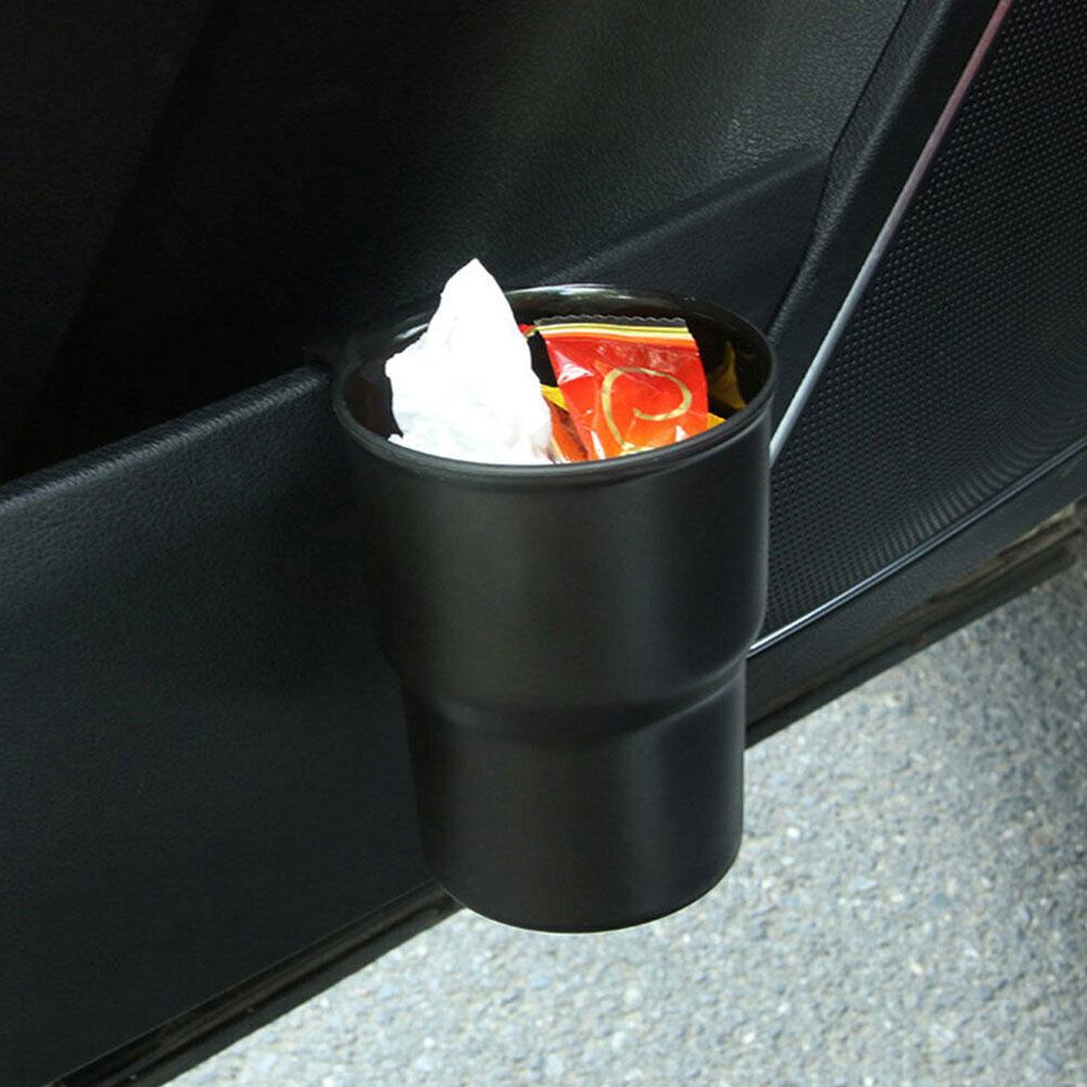 Car Water Cup Holder Mobile Phone Beverage Holder Trash Can Multifunctional Storage Box Universal Car Seat Back Water Cup Box