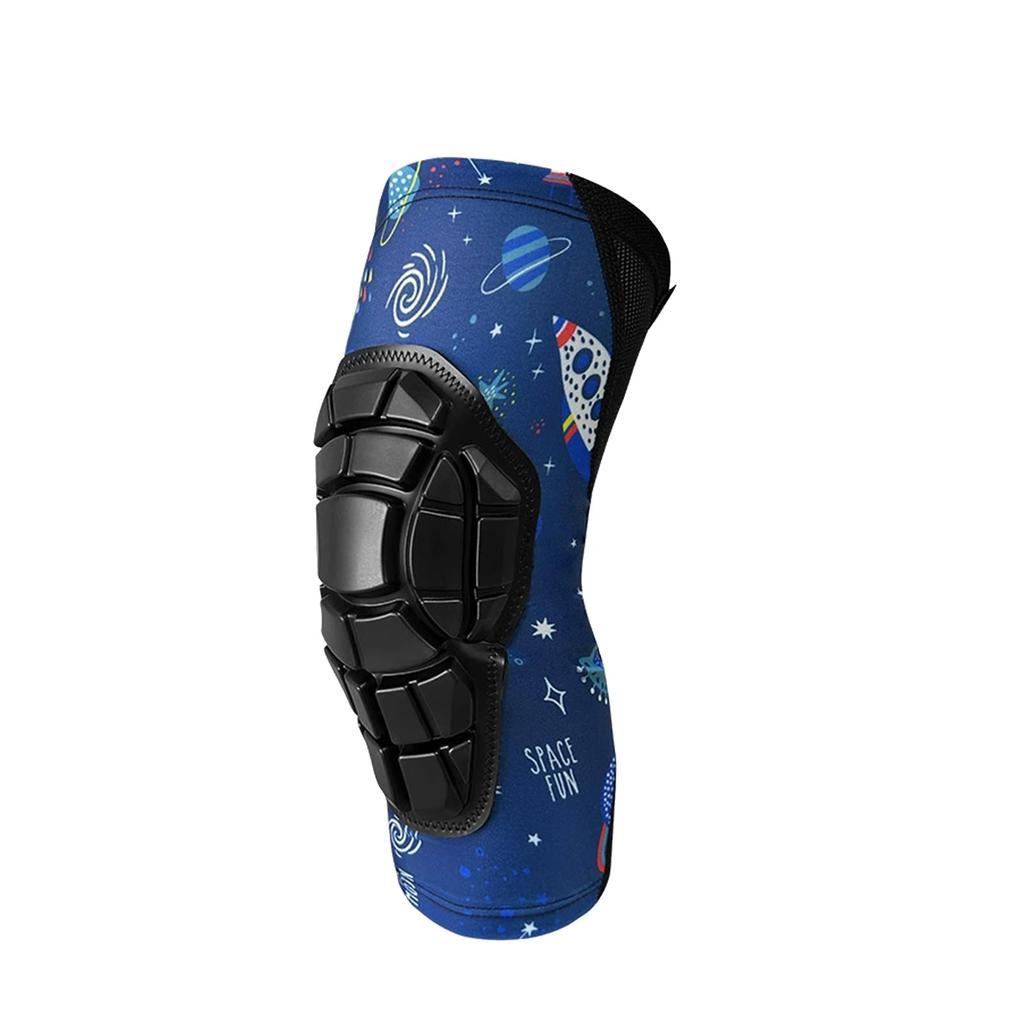 Knee Protectors for Knee Left and Right Injury Shock Easy To Put On and Take Suitable for Mountain Kick and Other for 2 Colors Kids, Bicycles, Pads,