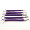 Wrist Coil Spring Lanyard Elastic Ropes Spiral Stretch Keychain Key Cord Clasp Spring Rope Key Ring