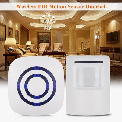 Wireless Motion Sensor Alarm Chime Motion Detector Alert with 2 Sensor And 1 Receiver Security Driveway Alarm Outdoor Doorbell System