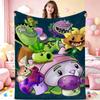 Plants Vs Zombies Game Blanket Sofa Blanket Home Decor Air Conditioning Blanket Nap Blanket Machine Washable