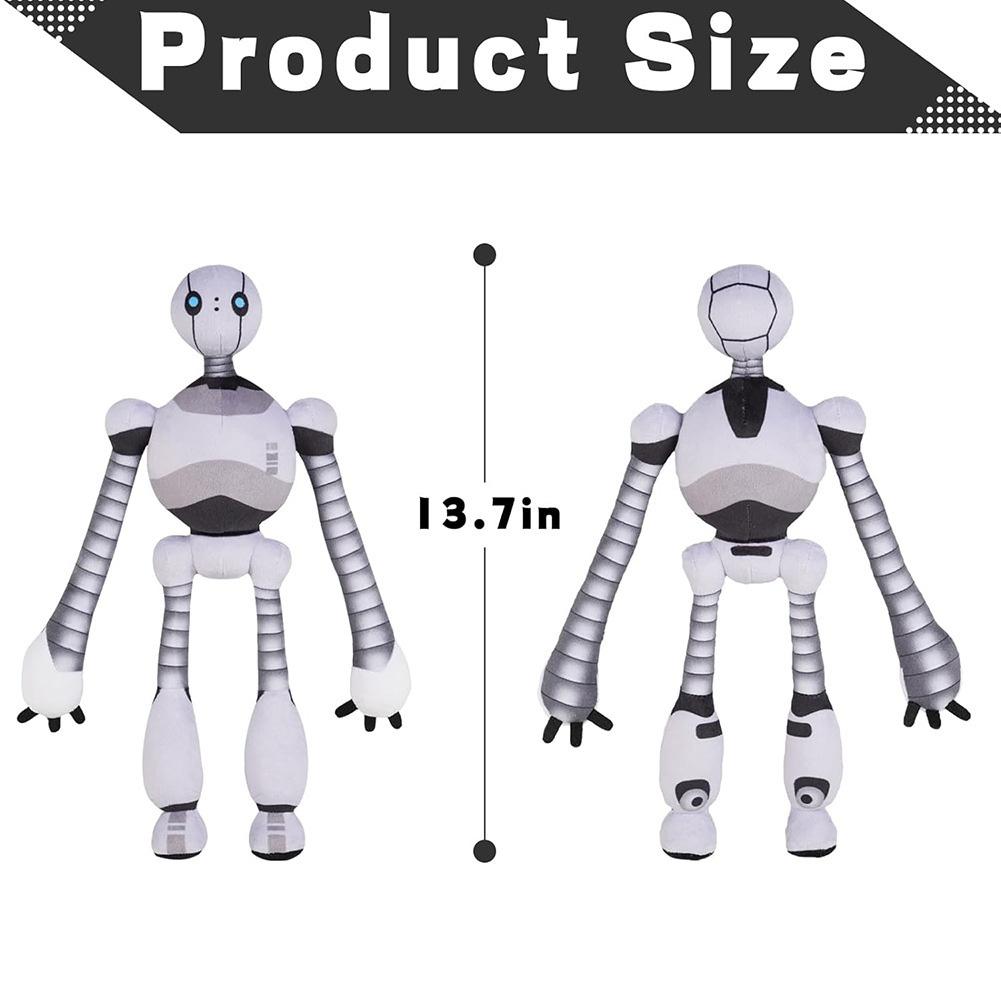 The Wild Robot Plush Toy 13 Inch Robot Stuffed Cute Toy Animal Adjustable Robot Funny Birthday Christmas Gifts Soft Home Decor