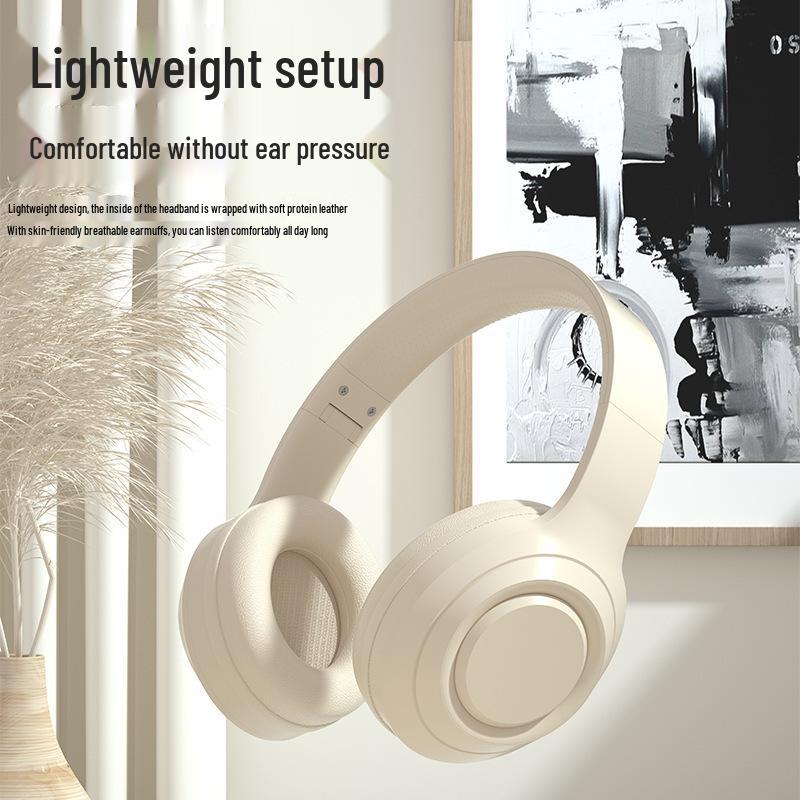 DR58 Series Bluetooth Over-Ear Headphones - Wireless, Noise-Cancelling, Super Long Battery Life, High Fidelity.