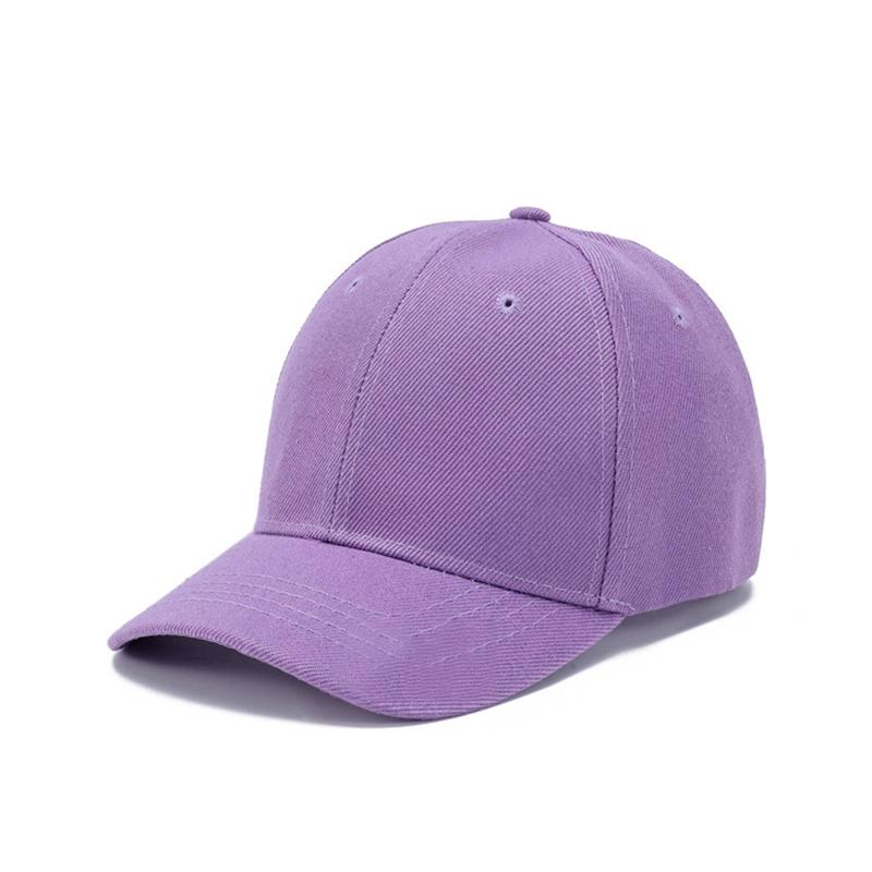 1PC Boy Girl Cap Casual Plain Baseball Cap Adjustable Snapback Street Hat Hip-Hop Sun Hat Adjustable Students Peaked Caps