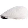 HT3098 Mens Berets Women Breathable Spring Summer Sun Hat Male Female Artist Linen Ivy Flat Cap Male Female Adjustable Beret Cap