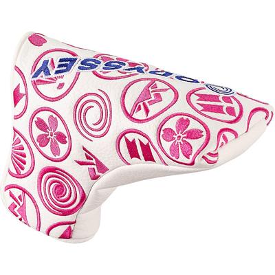 ODYSSEY Putter Head Cover F BLADE SPRING 25 WHT/PNK (for Putter) White/Pink