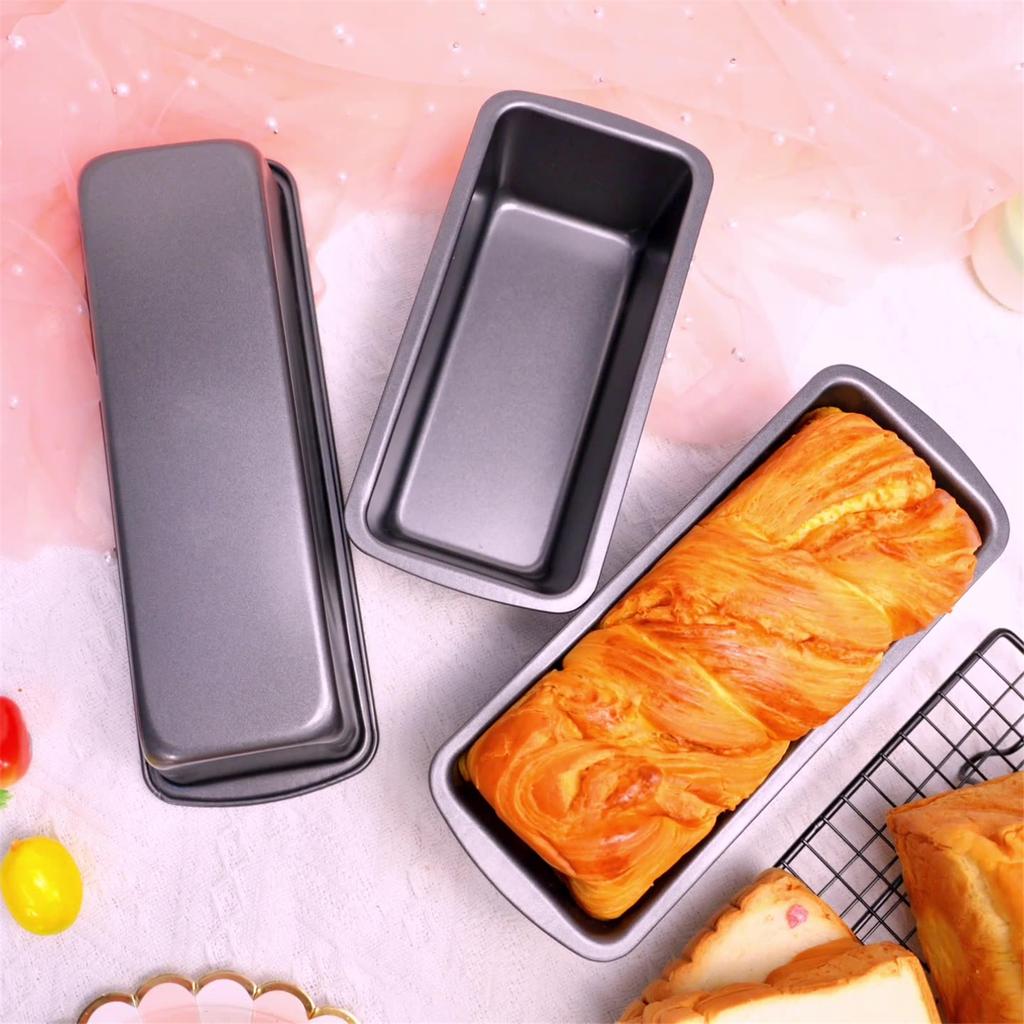 Odolná nepřilnavá forma na bochník z uhlíkové oceli Funkční forma na pečení bochníku chleba Ideální na sekanou a pečení domácího chleba