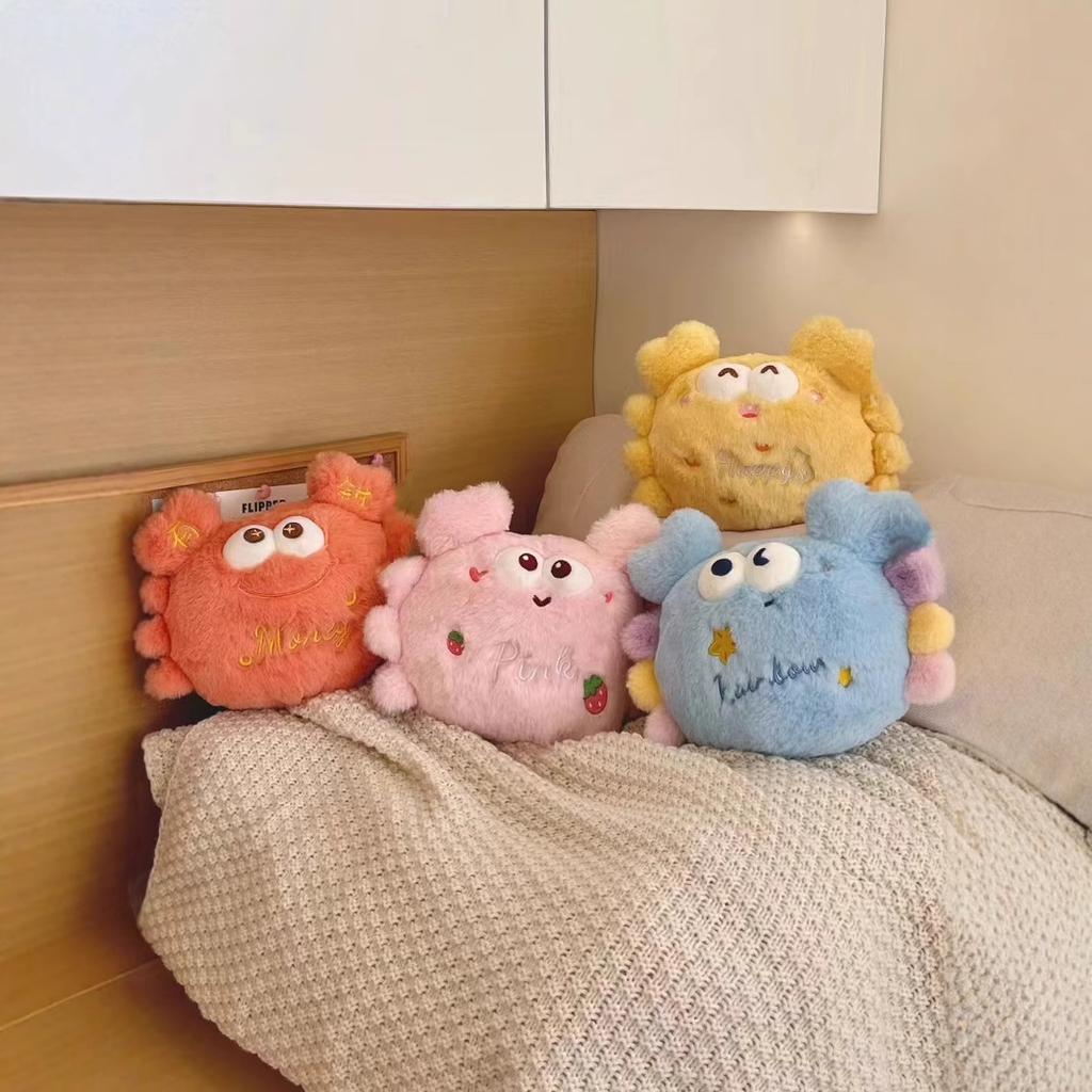 Marine Plush Doll 8 Inch Plush Toys Qibei Cai Crab Claw Machine Gift Doll