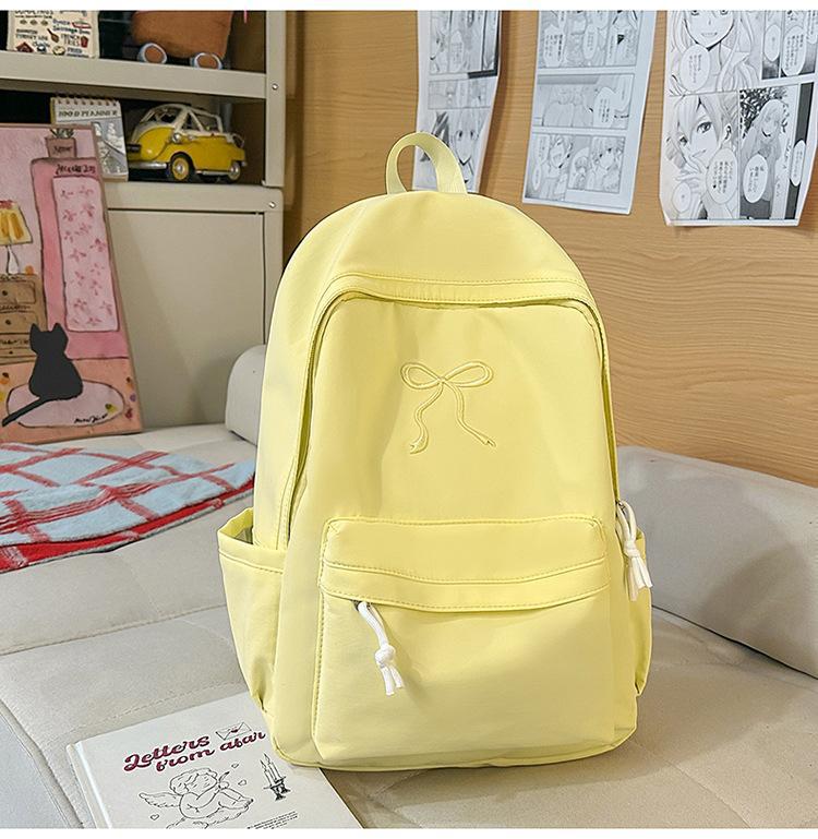 Schoolbag Japanese cute schoolbag female Korean version junior high school student high school student class backpack large capacity travel backpack