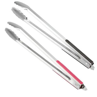 Pinze da cucina resistenti al calore per barbecue, insalate, grigliate, pesce, carne