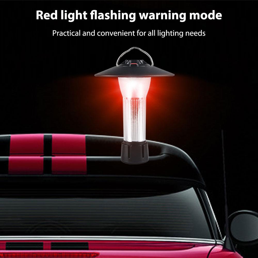 Function Camping Light Portable Outdoor Camping Lantern with Magnet Emergency Light Hanging Tent Light Powerful Work Lamp
