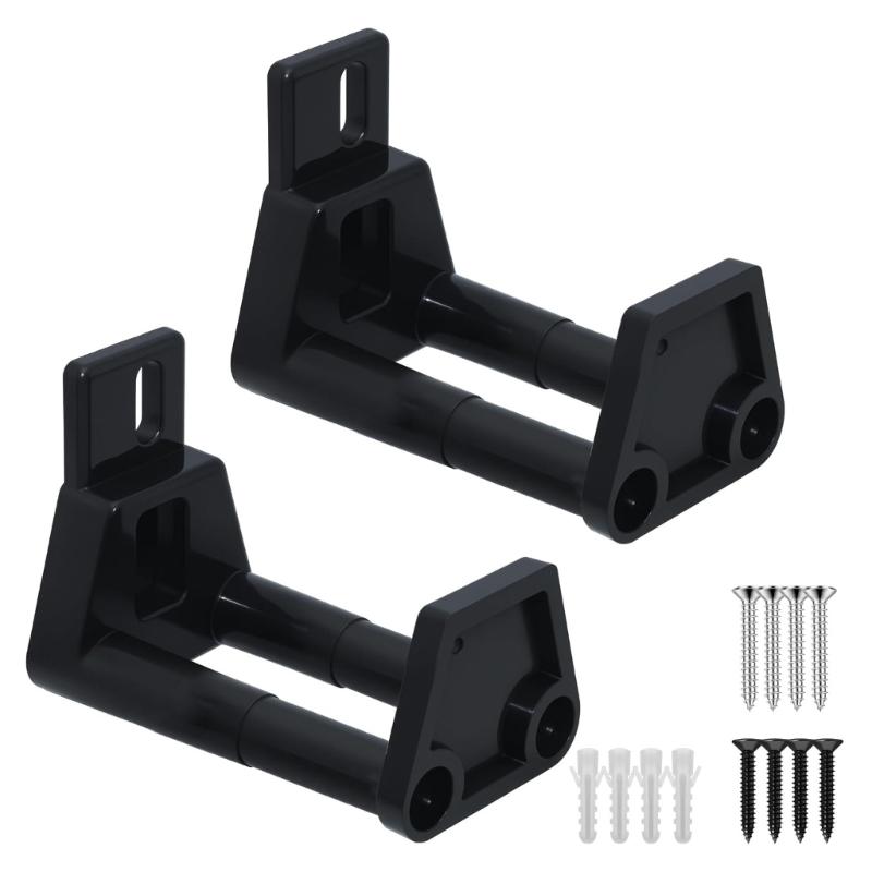 2Pcs Barn Door Floor Guides Stabilizer Plastic Track System Upgrades for Smooth Sliding Cabinet Hardware Installation