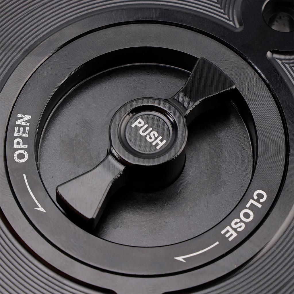Quick Release Keyless Fuel Gas Cap 107mm Fit for Suzuki GSXR 600 GSX-R 750 1000
